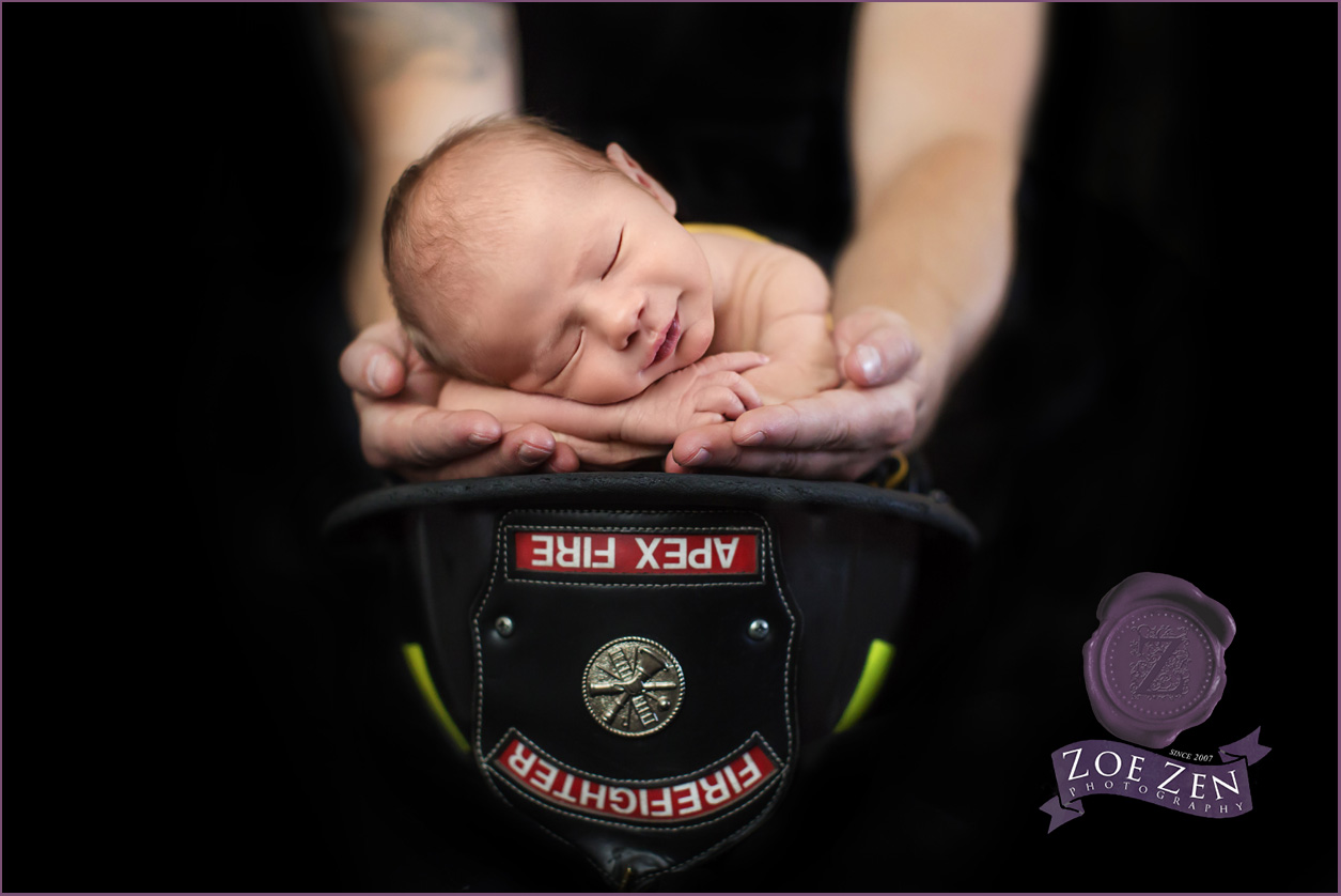 Holly_Springs_Newborn_Photography_Firefighter_Family_Son_Session