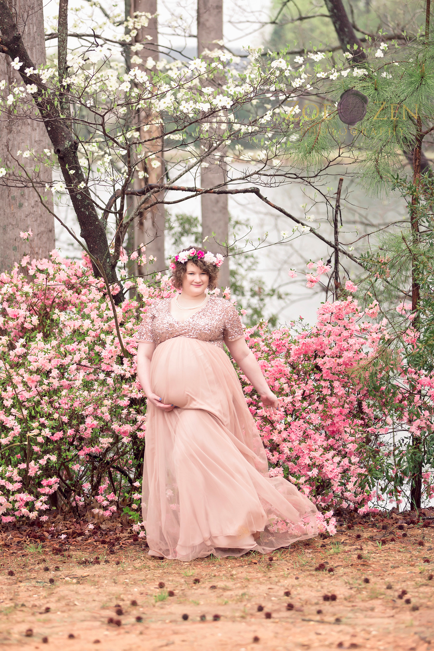 Maternity_Photography_Holly_Springs_NC_Outdoor_Maternity_Portrait