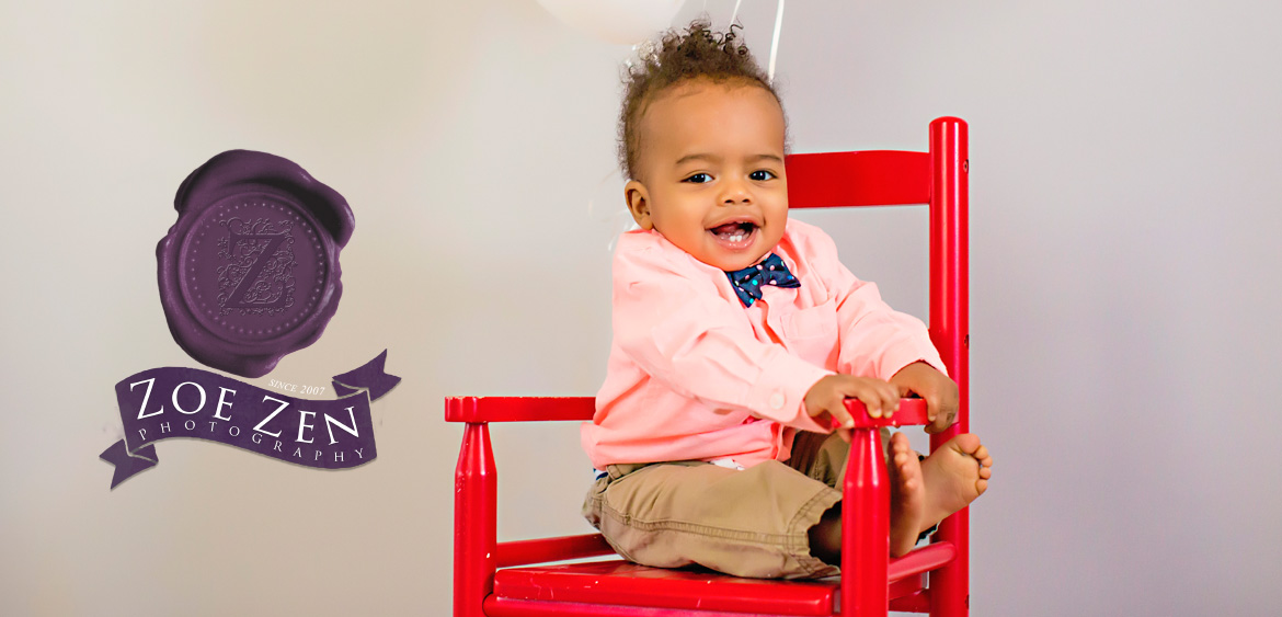 Mr T One Year Photo | Inside Look | Holly Springs Family Photographer