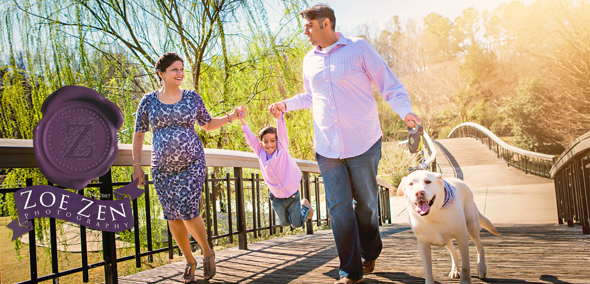 A Family Maternity Photo | Inside Look | Holly Springs Family Photographer