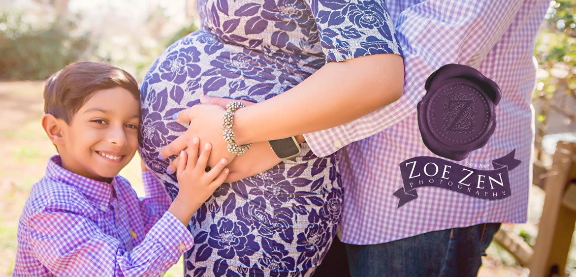 A Family Maternity Photo | Sneak Peek | Holly Springs Maternity Photographer