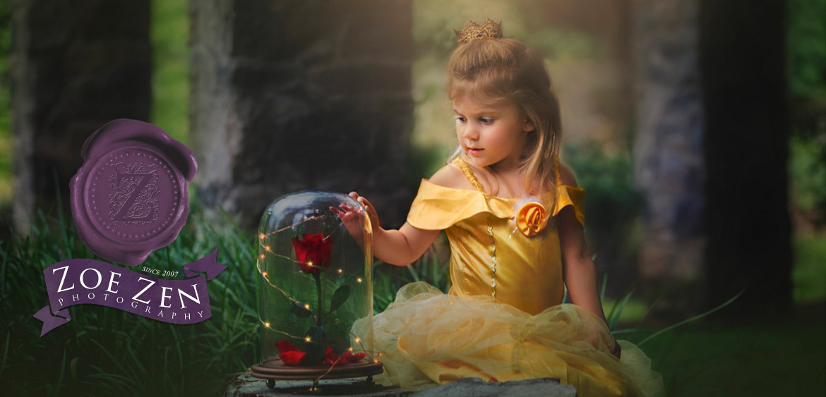 Beauty and the Beast | Themed Photo Session | Holly Springs Family Photographer